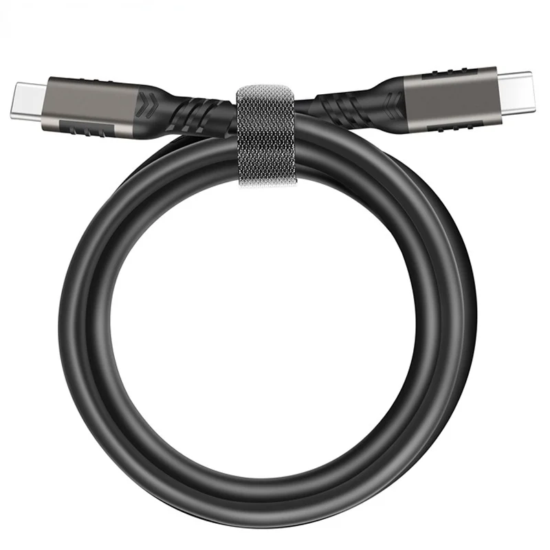 Cable USB 3,2 tipo C Gen2x2 PD 100W 20gbps con salida de vídeo 4K [Compatible con TB 3] Cable macho a macho