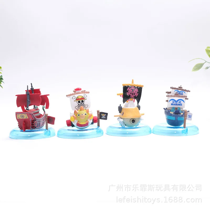 One Piece Anime Corsair Series Miniature Action Figures Toys Model Car Interior Desktop Ornament Accessories Creative Peripheral