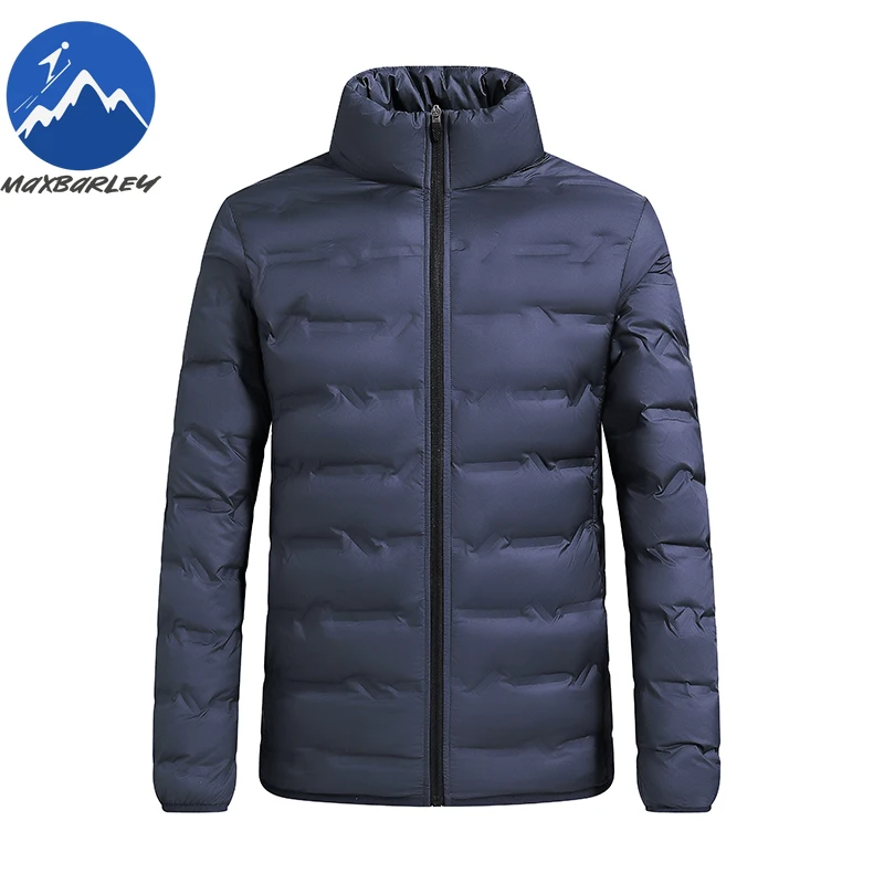 سترة شتوية عصرية بياقة واقفة للمشي لمسافات طويلة ورياضة مقاومة للبرد سترات مبطنة كاجوال للأعمال خفيفة الوزن من الجرافين الناعم