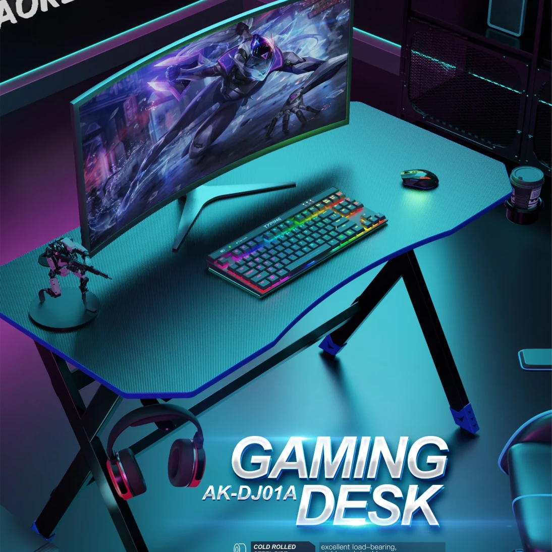 Home Office Work Table - Meja PC Kantor Berkualitas Tinggi dengan