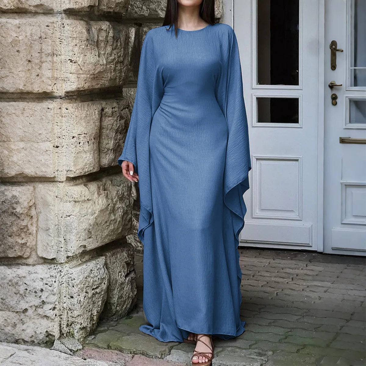 

Праздничное платье для мусульманок: Абая, Кафтан, Рамадан, Марокко, Дубай, Вечерние платья, Джелабия, Исламская арабская длинная роба 2026