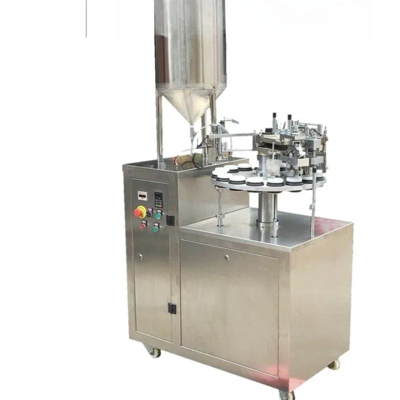 Automatic metal tube aluminum tube filling and sealing machine