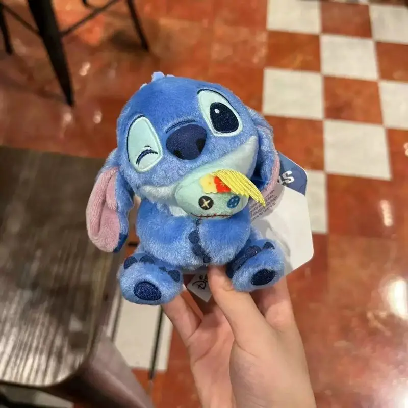 

Disney Stitch мультфильм милый студенческий брелок креативный Kawaii мужской и женский рюкзак кулон автомобильный орнамент подарок оптовая продажа