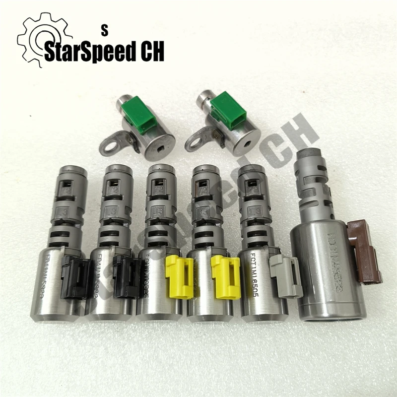 حقيقي 09M TF61SN TF-61SN 6 سرعات نقل التحول الملف اللولبي عدة لأودي A VW Tiguan 09M325039A