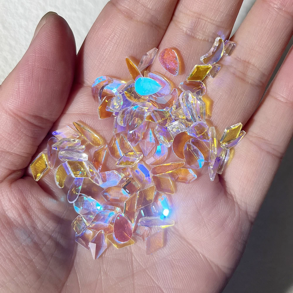 50Pcs Crystals Diam…