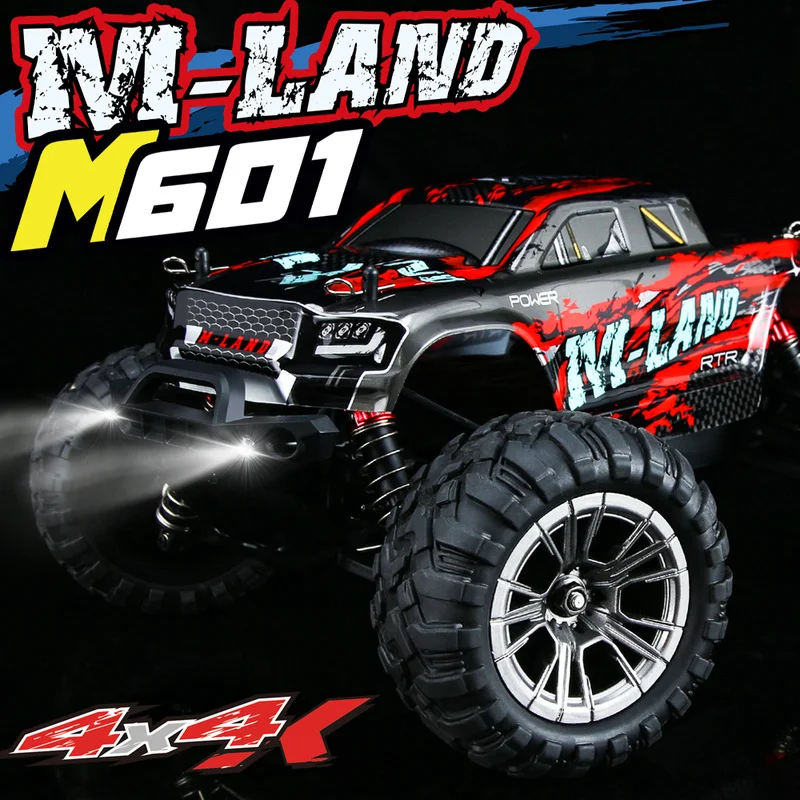 

1:16 Full Scale Four-drive Remote Control Large Wide Foot Off-road With Differential Climbing Drift High Speed Car Toy Gift