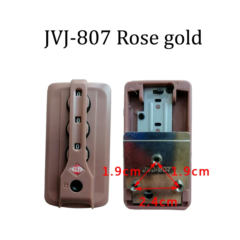 For JVJ-807/JVJ-816 Original Baggage Customs Lock Luggage Accessories Combination Lock Simple Portability Anti-theft Security