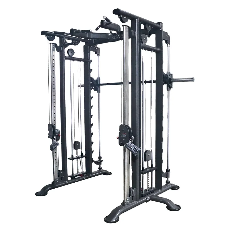 Commercial Multi Functional Machine Fitness Equipment Best Selling Multi Functional Trainer Multifunction Smith Machine