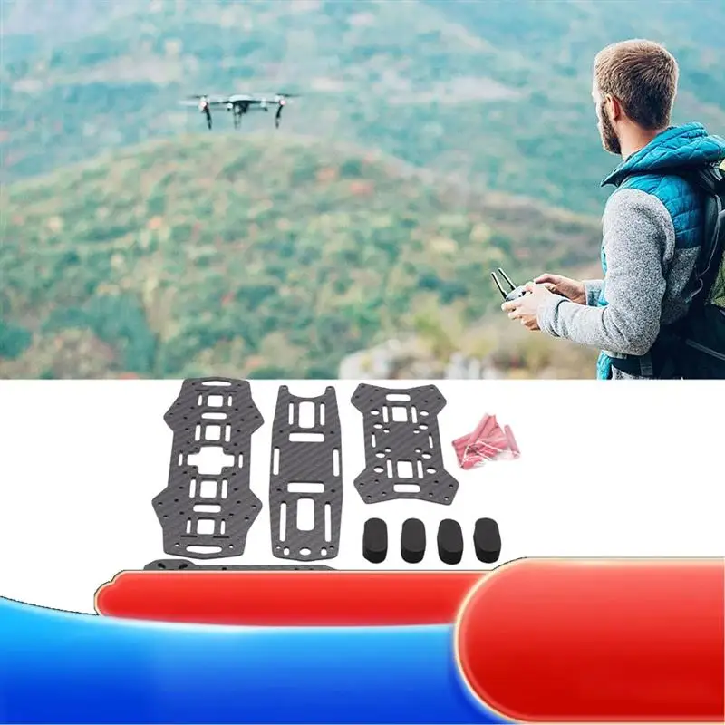 

QAV250 V2 Carbon Fiber Frame 4-Axis Mini RC Muticopter FPV Quadcopter Drone Frame Unassembled Frame Easy To Use
