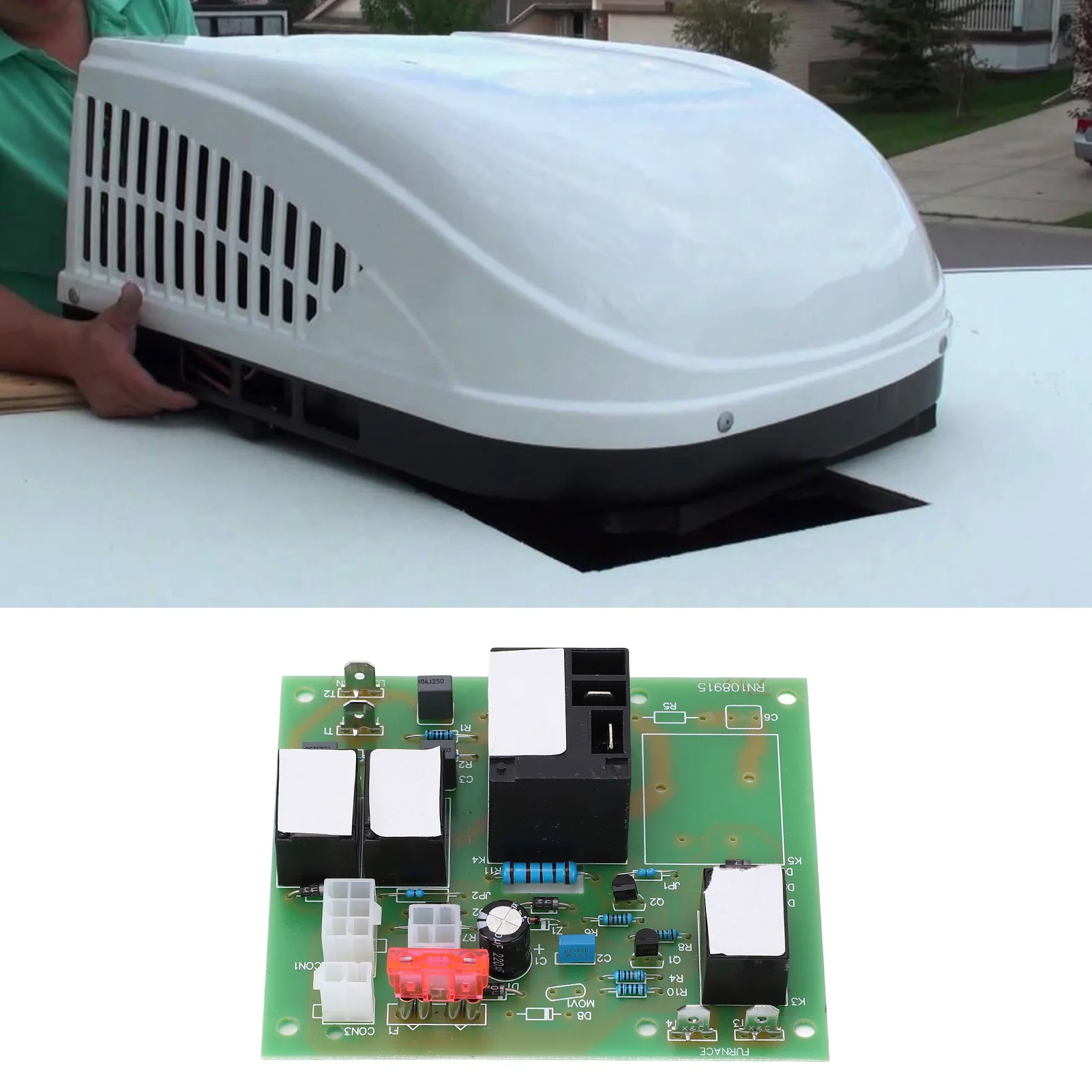 

3106996022 Heat and Cool Analog Thermostat Control Relay Board for 57915.331 3104996.022 3106995.032 3106997.004 3311924 Durable