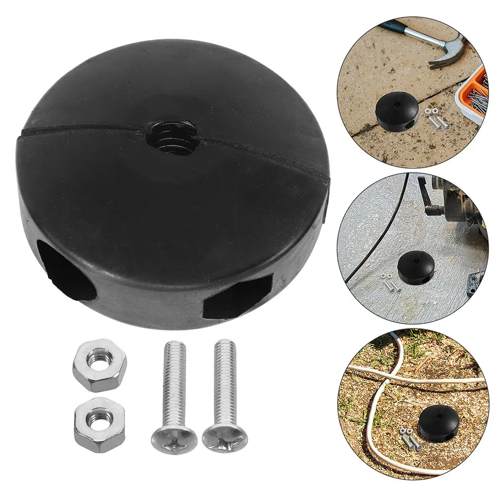 1 Set Solid Rubber Stopper For Auto Retractable Hose Reel Shock-Proof Bumper High-Efficiency Limiting Function Stopper