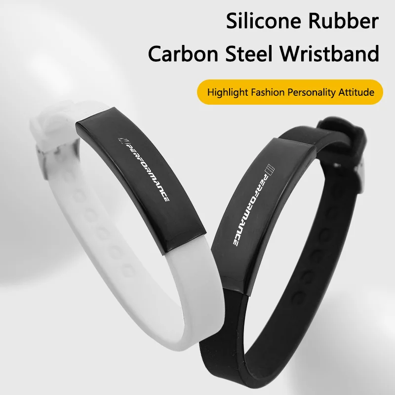 

Многоцветный мягкий силиконовый браслет, модный простой для BMW Performance E46 E39 E60 F10 F20 F30 F15 F16, автомобильные аксессуары для интерьера