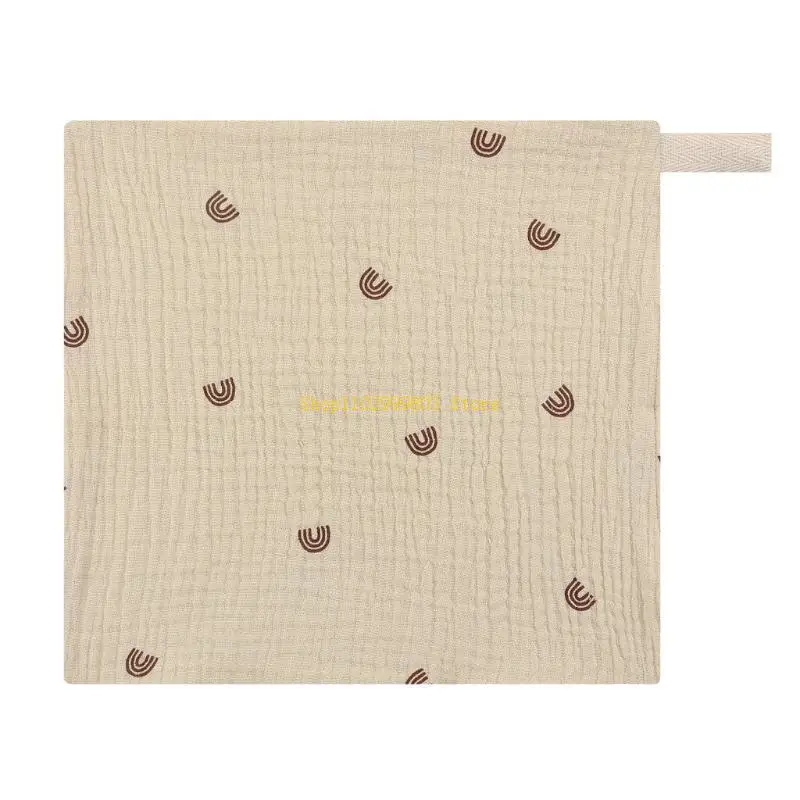 

5 Pcs Towel cloth Baby Bath Towel Handkerchief Cotton Burp Cloth Soft Absorbent Gauze Kindergarten Washcloth J0MF
