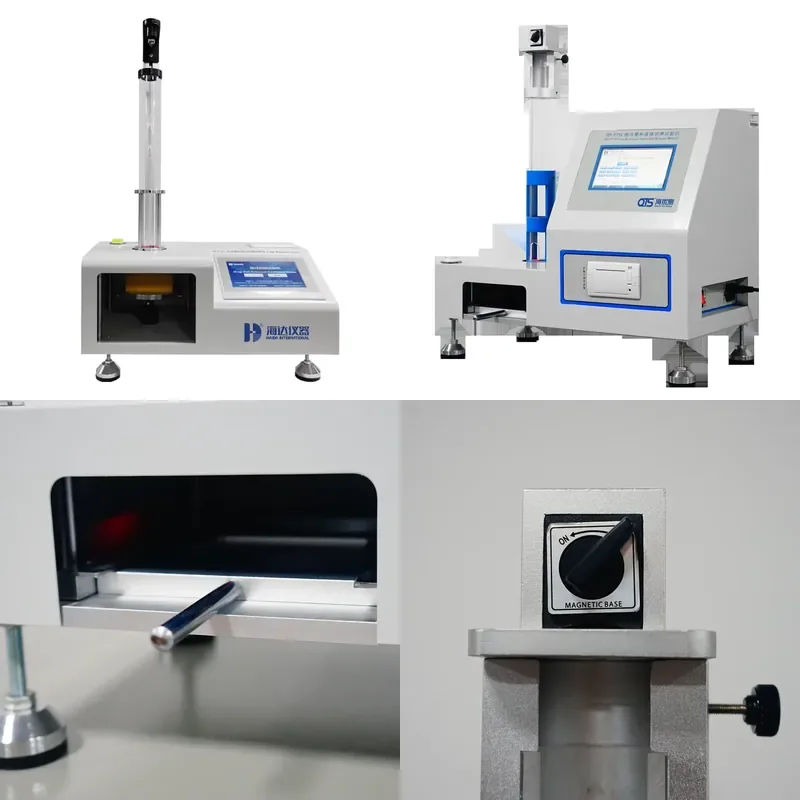 Foam ball rebound fatigue tester, foam ball rebound elastic testing equipment, flexible PU foam rebound testing device