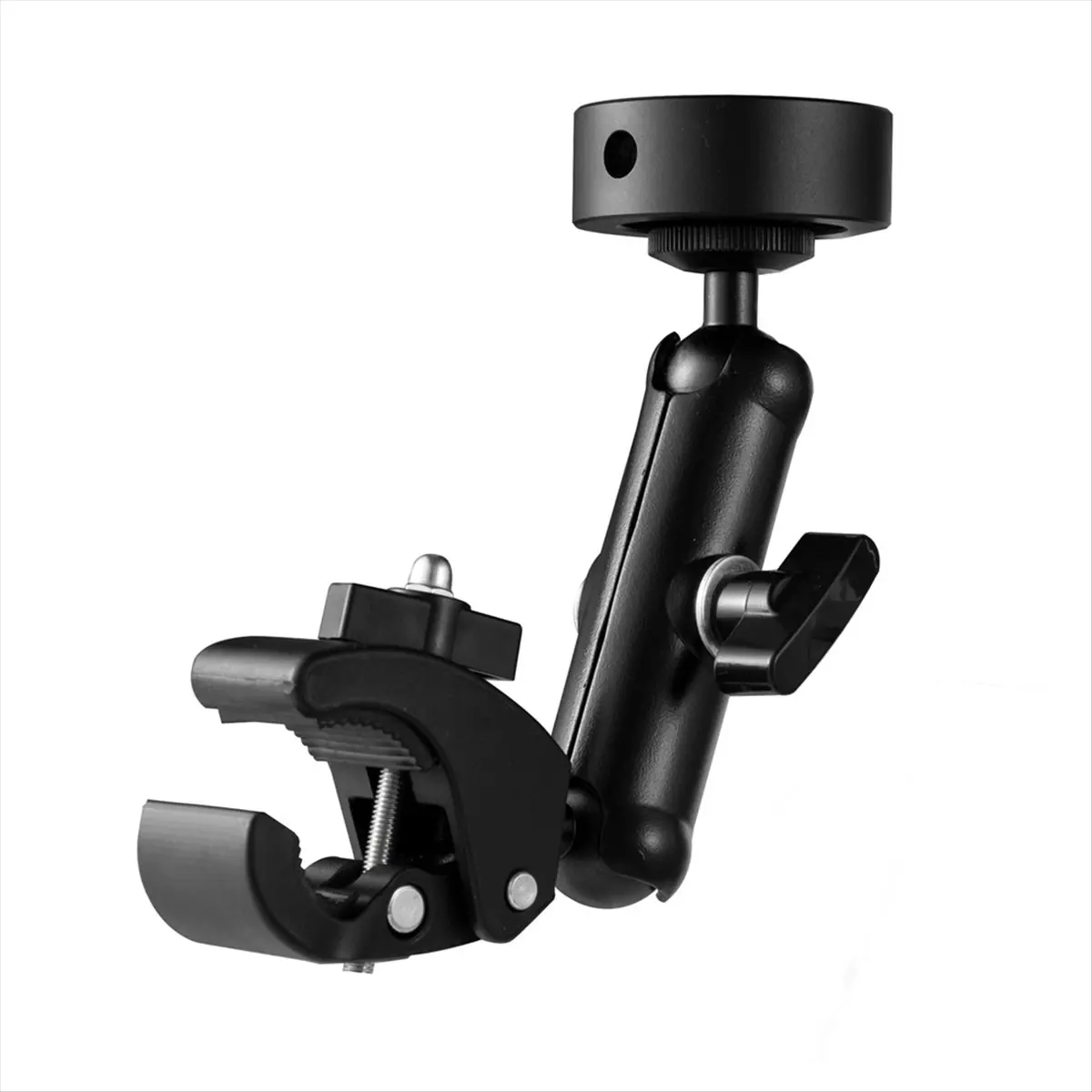 RV Ladder Pole Mount with Adjustable Angle Clamp, Universal Bracket for Mini for Roof Racks, RVs, Boats