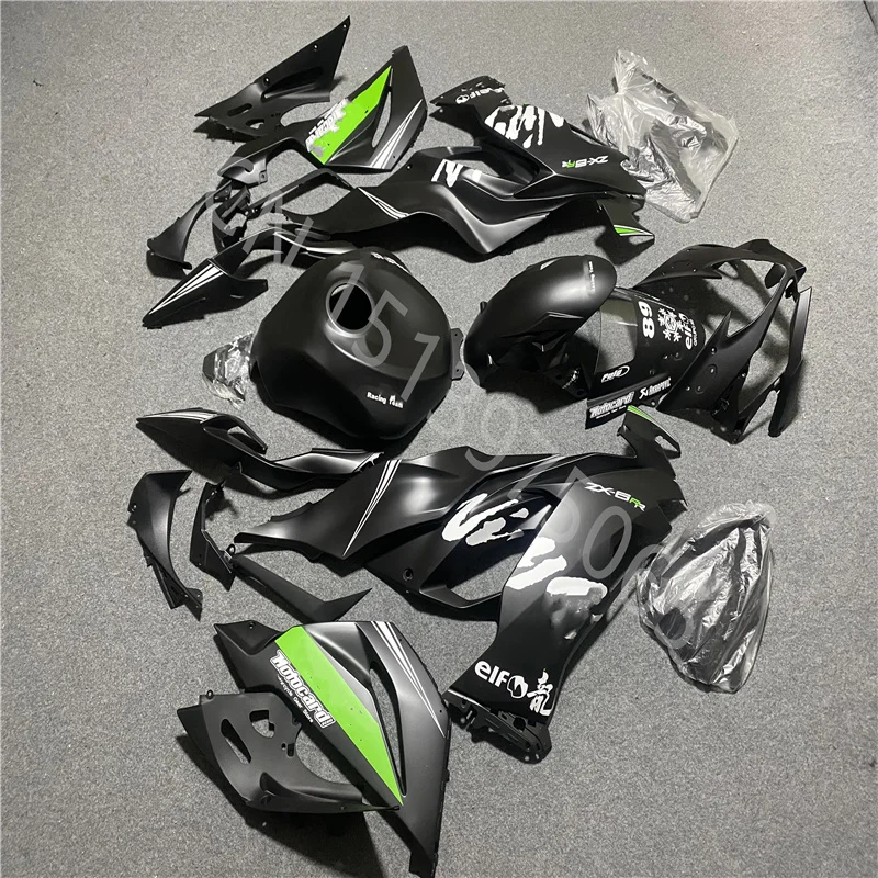 For KAWASAKI NINJA ZX-6R ZX-636 ZX6R 19 20 21 22  Injection  ZX636  2019 2020 2021 2022  black green Fairing