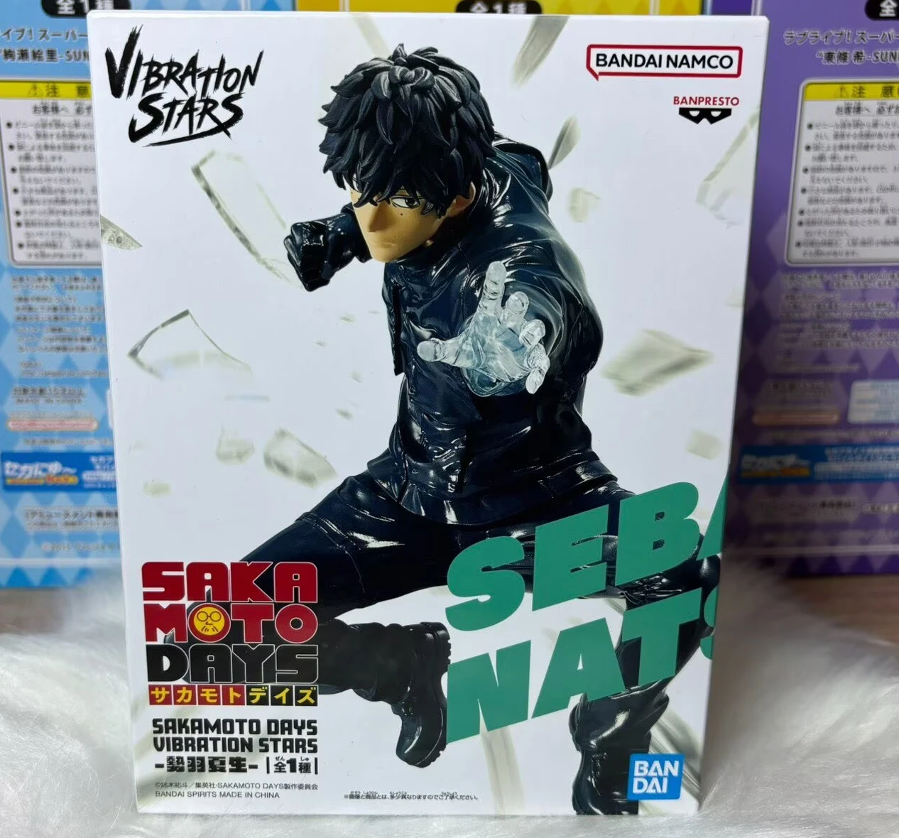 

Оригинальный BANDAI, новый точечный товар SAKAMOTO DAYS Seba Natsuki, фигурка, модель аниме, коллекционные украшения, фигурка, модель игрушки