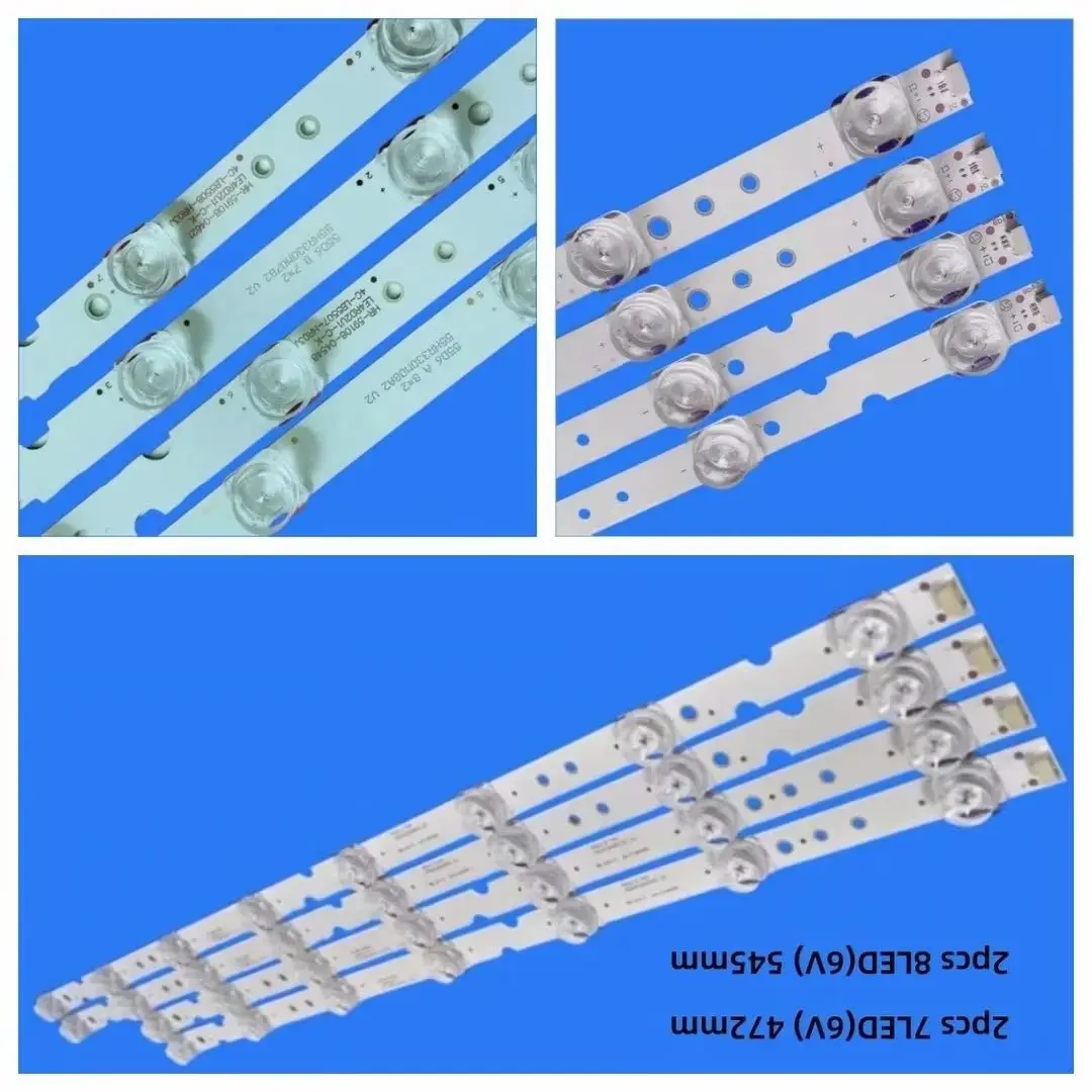 LED Backlight For TV 55UD6336 55UD6406 55UD6406X1 55UD6306 TCL 55EP640 55S423 55S421 GIC55LB112 L55P65US LVU550NDEL