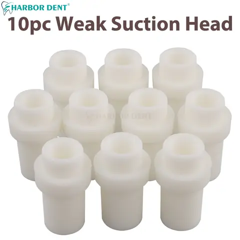 10Pcs/Bag Dental Weak Head Suction Silicone Oral Swivel Convertor Dentist Adaptor Tools  Dentistry Accessories