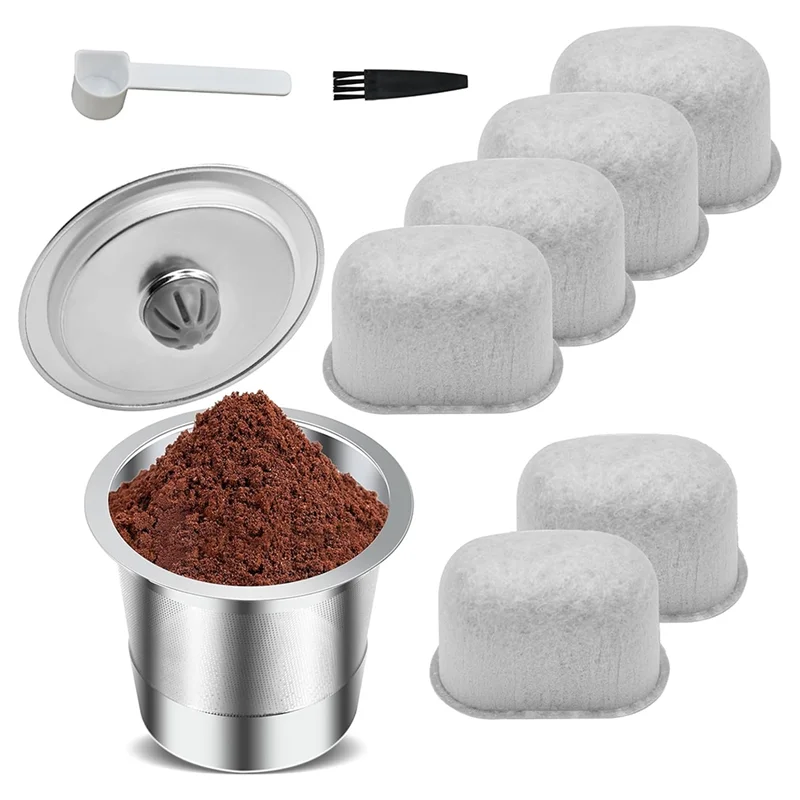 Reusable K Cups For Keurig, K Cup Reusable Coffee Pods & Filter Replacement For Keurig 2.0 1.0 Coffee Maker Machine