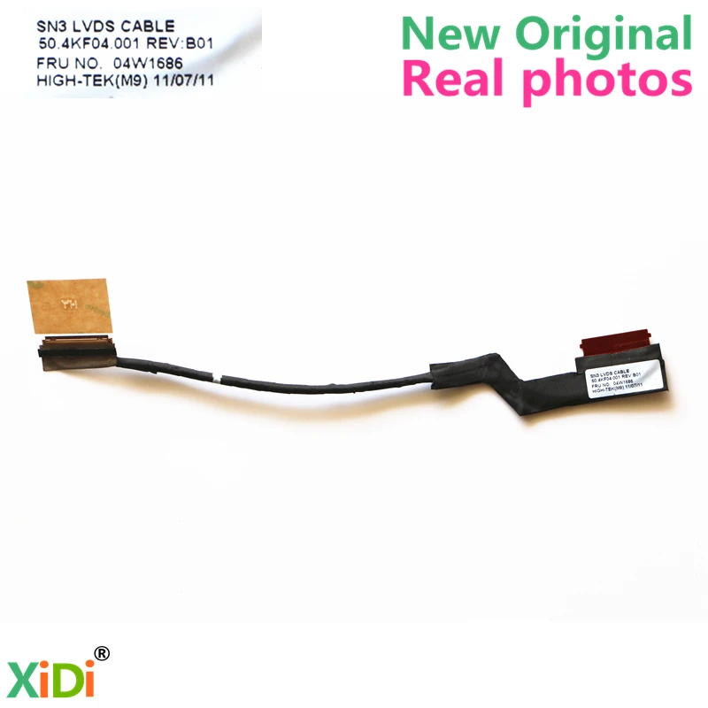 50.4kf04. 021 04w1686 cabo lcd para lenovo thinkpad t420s t430s lcd lvds cabo