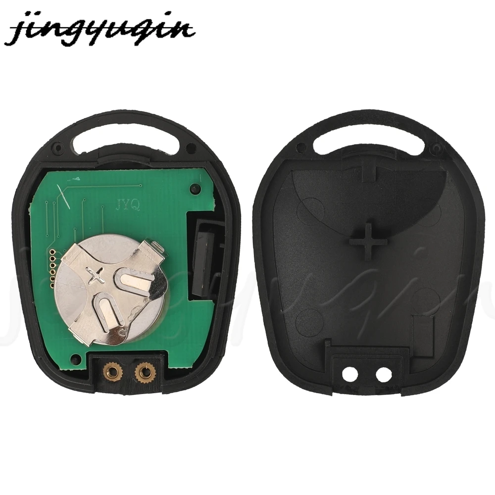 JYQ 2 pulsanti Remote Head Car Key 315Mhz 433.92Mhz 447 MHZ 4 d60 Chip per Ssangyong Actyon Kyron Actio Rexton Aoto Fob Control