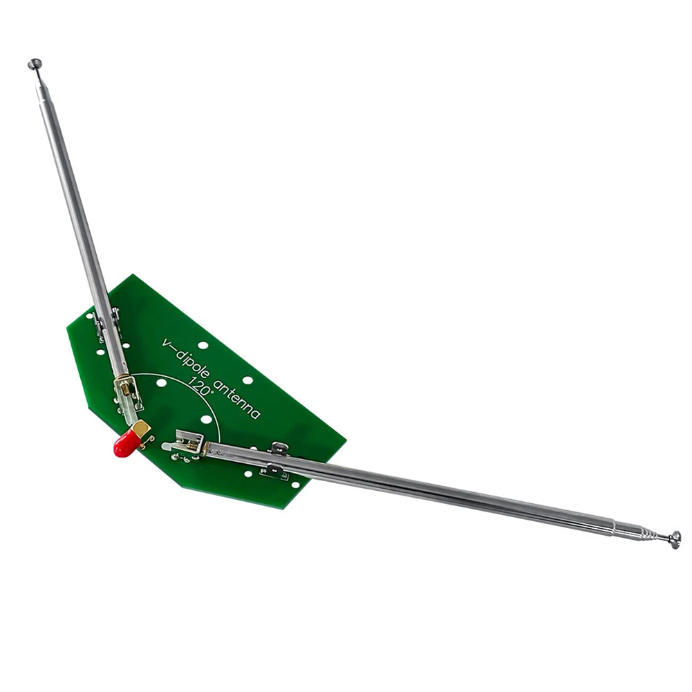 137MHz V-shaped Dipole Antenna FM Aviation Positive V For Horn Pull Rod Antenna Electrical Equipment Tool Accessory