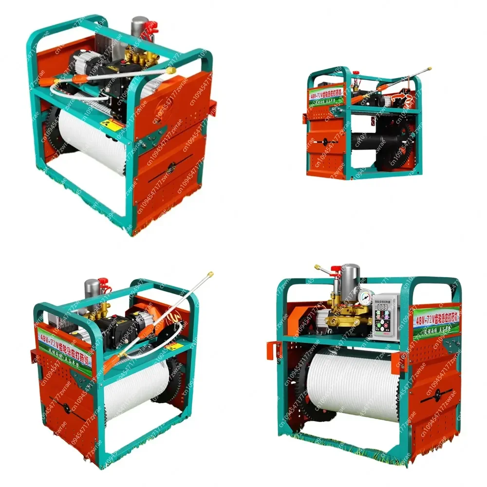 New 48V-72V Knapsack Type Agricultural Fumigation Machine Liquid Fertilizer Sprayer Remote Control Pump Pest Control Farms