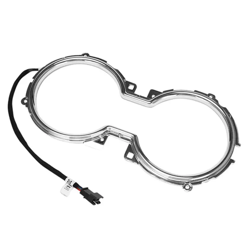 

Светодиодная подсветка центрального подстаканника A03E-4X, атмосферная лампа для салона, цвет ледяной синий, для Toyota Camry 2018-2022