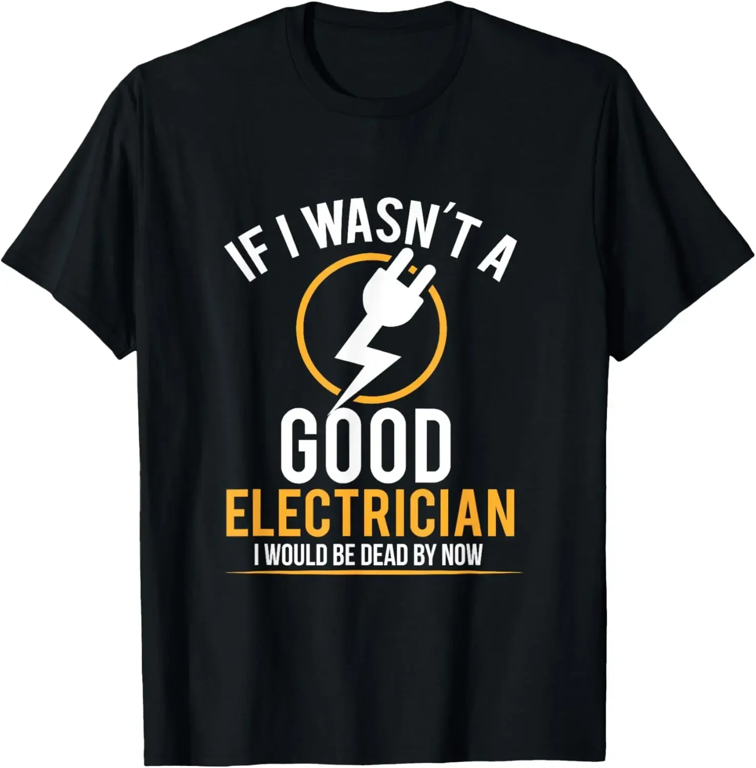 كهربائي مضحك لا يمكنك مقاومةني مهندس كهربائي تي شيرت رجالي