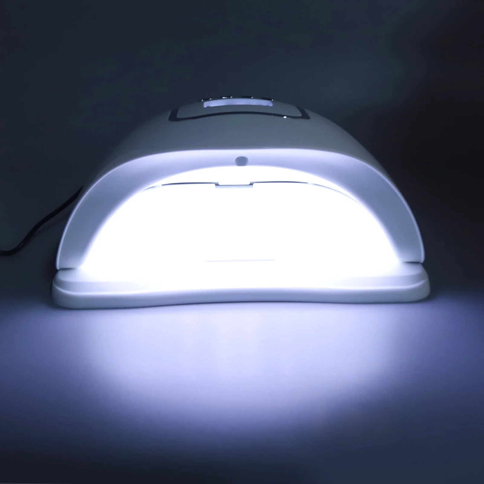 Lâmpada LED UV com sensor automático, fonte de luz dupla com luvas, para a arte do prego, para a arte do prego, para uso doméstico