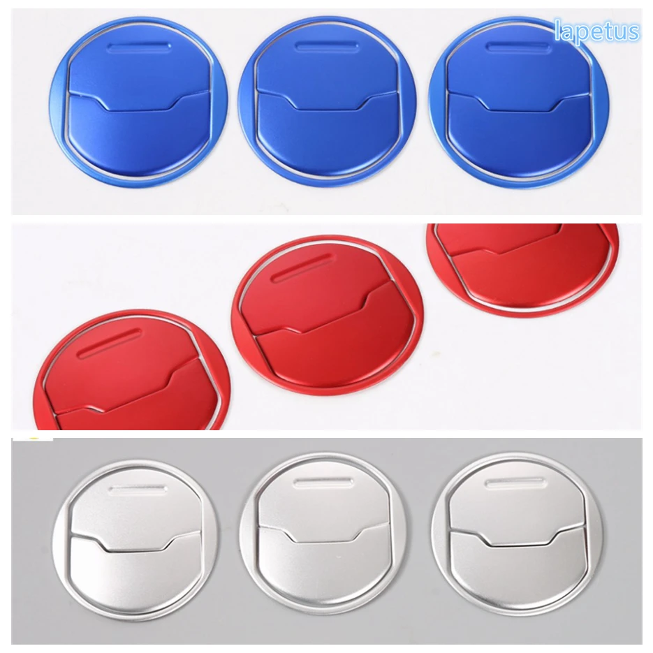 Auto Styling Front Air Conditioning Outlet AC Vent Trim Stickers Cover Fit For Ford Mustang 2015 - 2019 Accessories