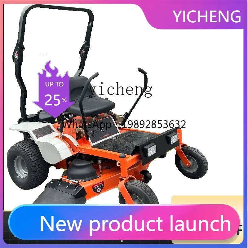 II2-27  zero corner ride-on lawn mower, green ride-on lawn cart, high-horsepower lawn mower