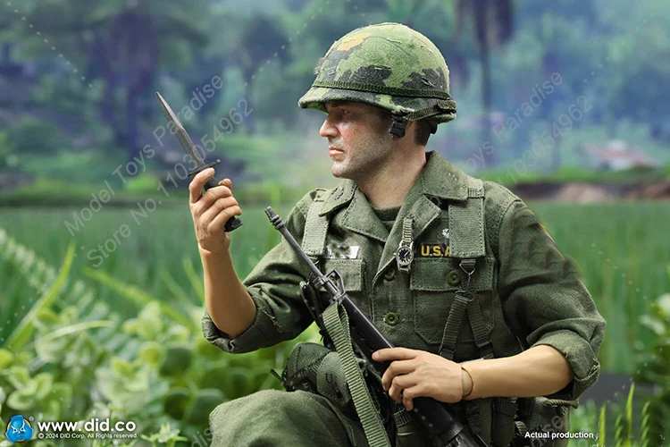 Vendas quentes id v80174 1/6 brinquedos colecionáveis exército dos estados unidos soldado da guerra do vietnã conjunto completo 12 ''figura de ação modelo fãs presentes