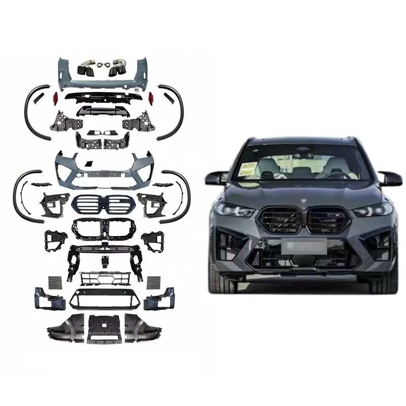 

2023Y+ X5 G05 LCI Uparade To X5M E95 Body Kit for Car Accessories Auto Parts Facelift Bumpers