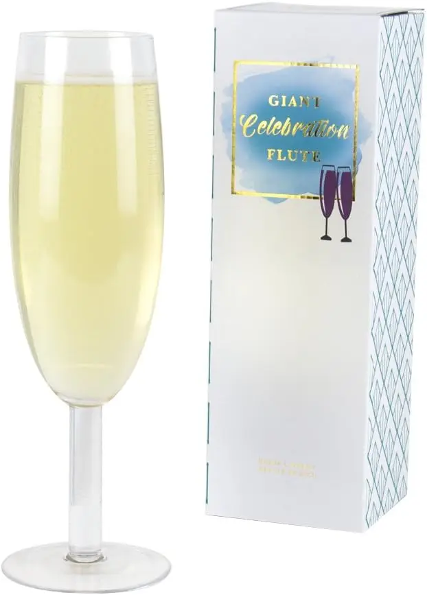 

Super Sized Champagne Flute, 750 ml, Transparent