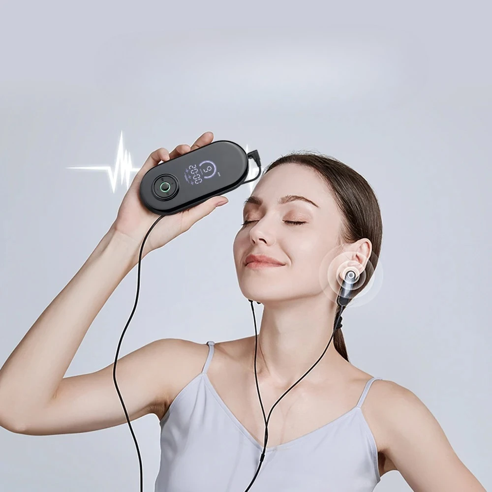 

Устройство для лечения тревоги и депрессии Электронный акупунктурный аппарат для тревоги Устройство для сна