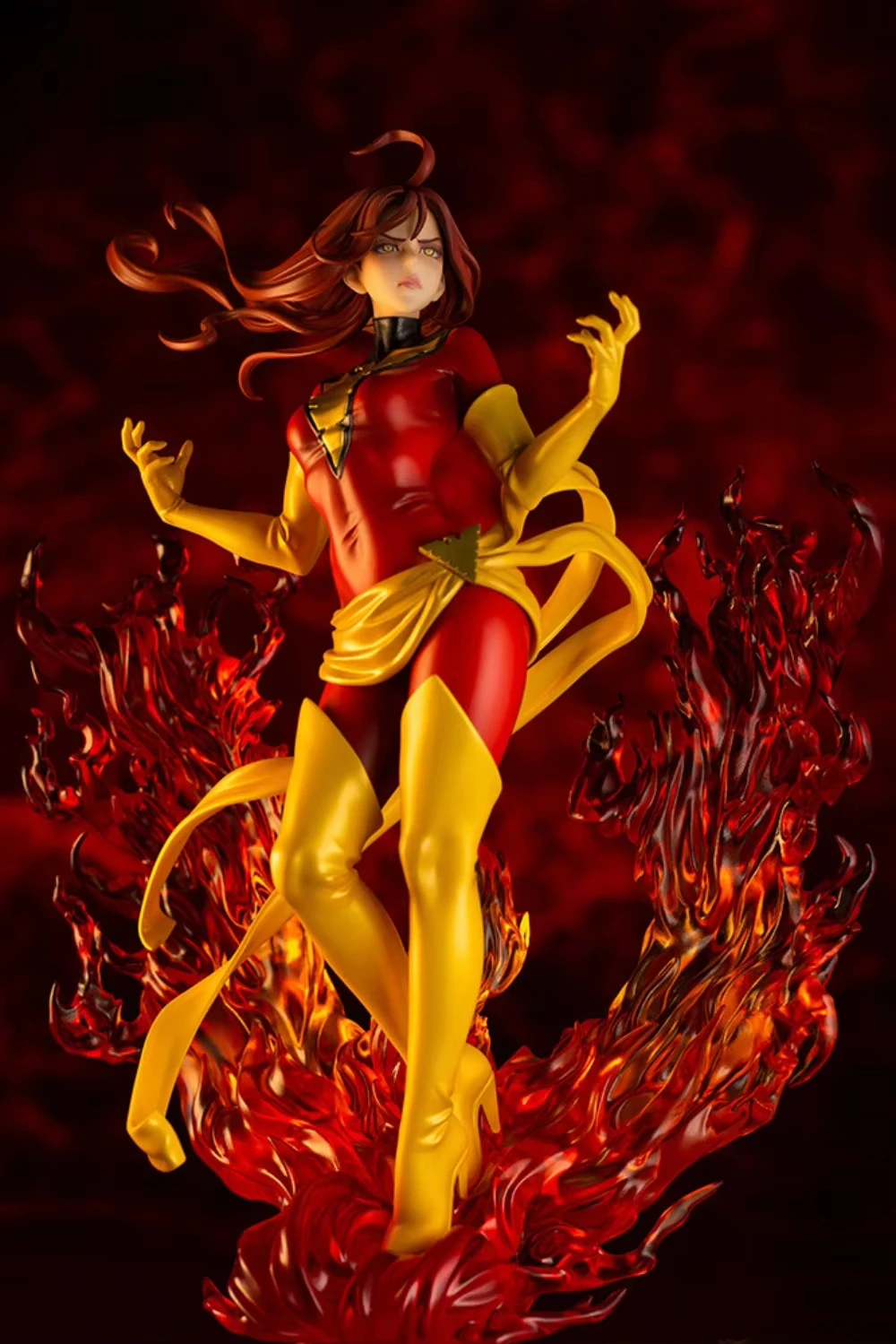 100% Original in Stock Kotobukiya Bishoujo Statue X-Men Dark Phoenix Anime Figure Action Figure Collection Series Model Toys view 5