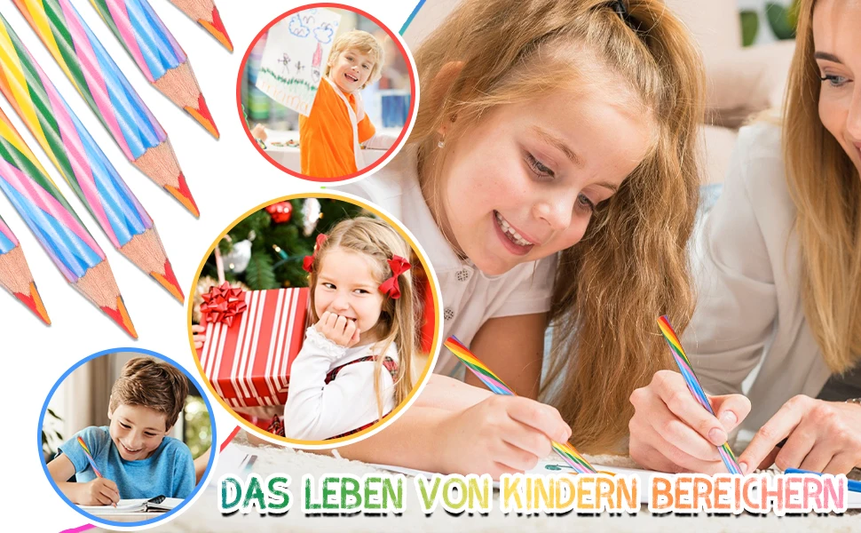 8-częściowy ołówek w kolorze tęczy Akcesoria do rysowania Narzędzie do malowania Ołówki do graffiti