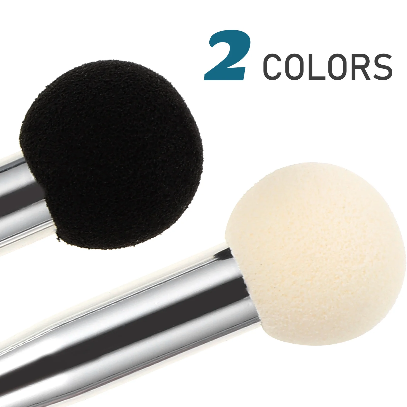 6Pcs Makeup Sponge Brush Dual Tip Eyebrow Eyelash Mascara Applicator Makeup Tool Set Eyebrow Brush Make Up Sponge