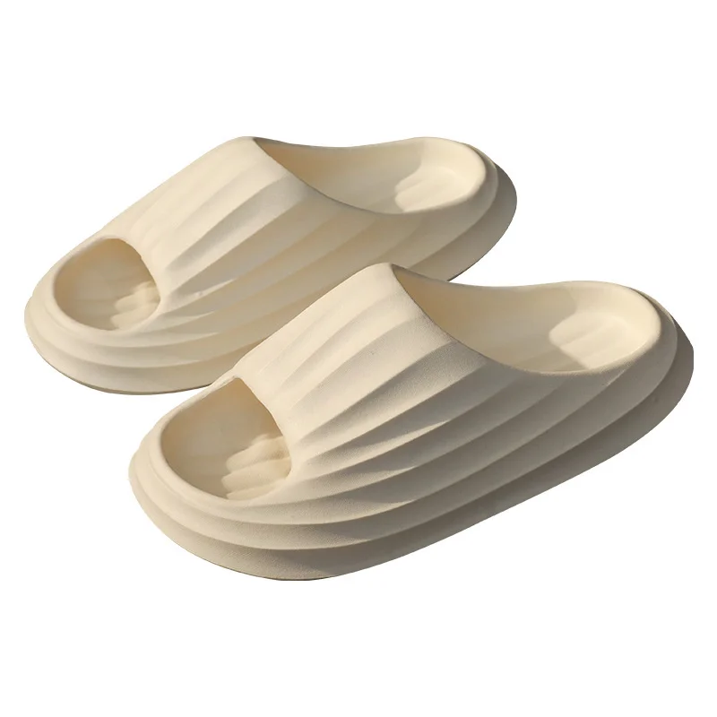 Soft Thick Sole Slippers For Women Summer Indoor Home Slipper Man Couples In Bathroom Shower Sandals Anti-skid Flip Flops