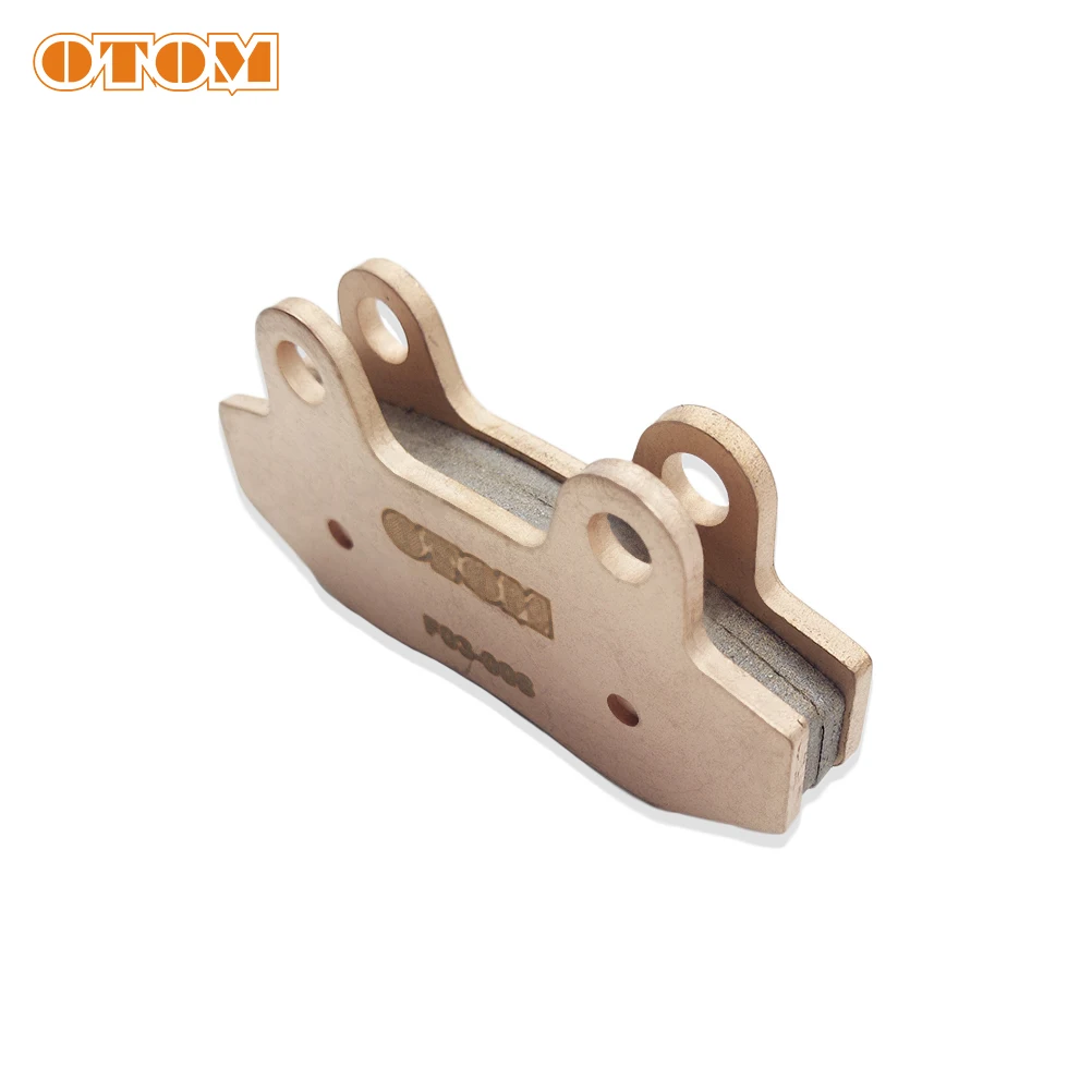 OTOM Motorcycle Front Brake Pads F03 Mountain Bike Copper Sintering Braking Disks For KAYO T4 T6 K6 GUIZUN MX6 Motocross Enduro