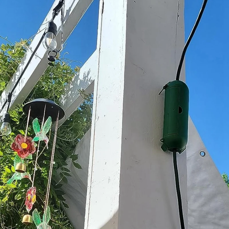 4-Pack Outdoor Extension Cord Safety Cover, Weatherproof Electrical Connection Box, Adjustable Compartment , Protect Easy To Use