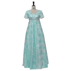 slim fit dress slacks Dark Green V-neckline Shiny Tulle and Sequins Long Formal Dress, Green   Cutedressy