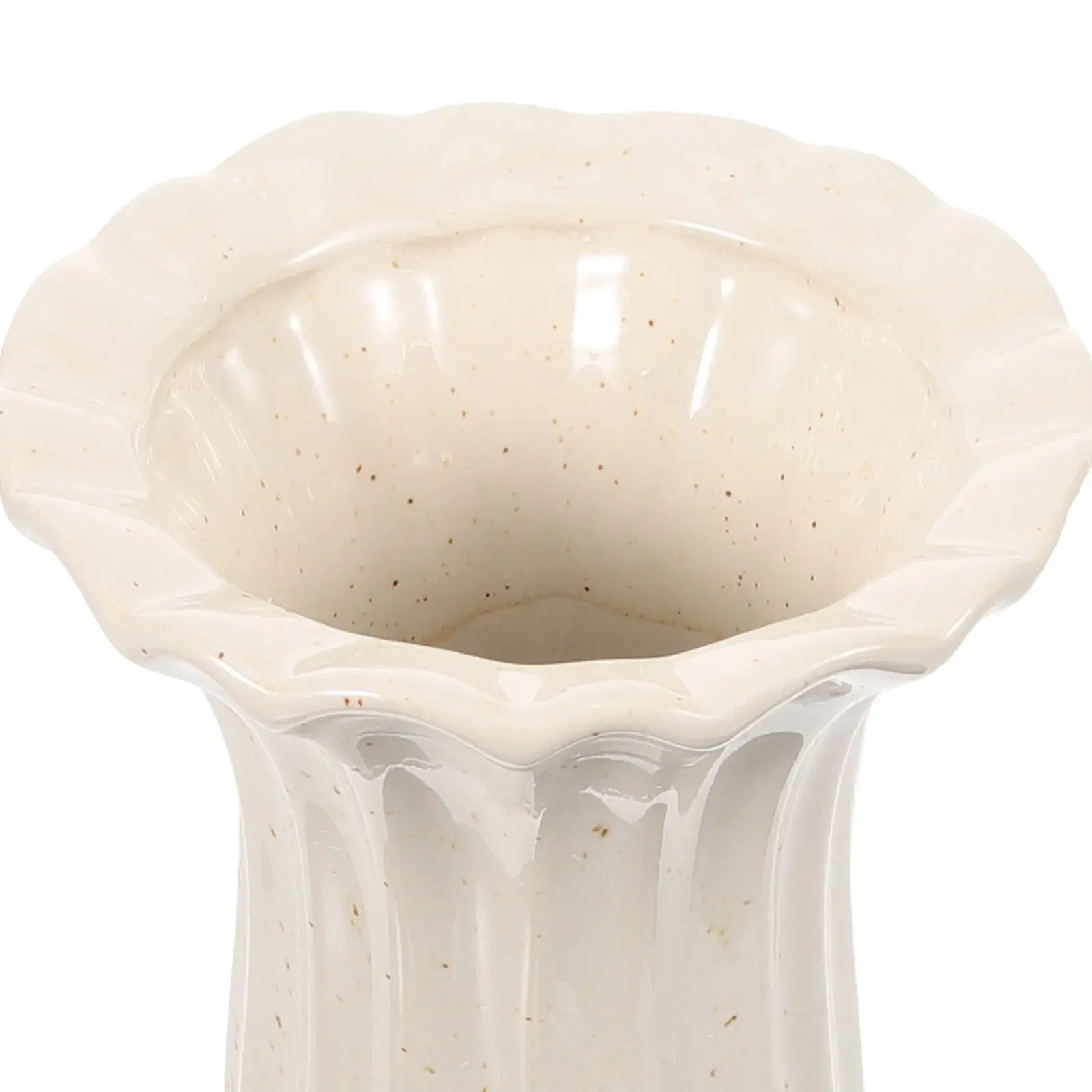 Decorative Cemetery Flower Vase for Grave Memorial Ceramic Urn Planter Outdoor Graveyard Flower Container for Remembrance
