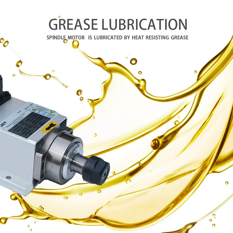 JGF-2.2KW محرك المغزل مربع محرك كهربائي عالي السرعة المغزل #3