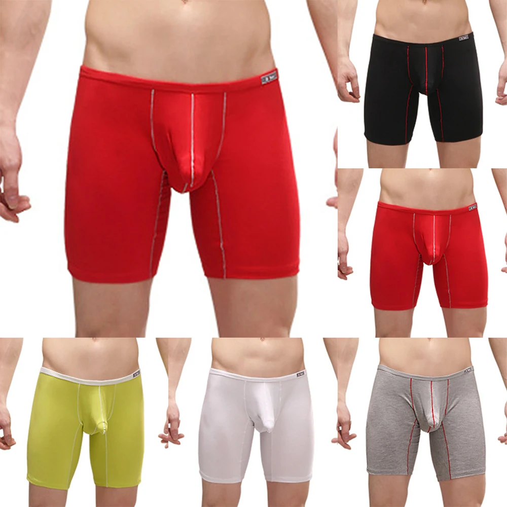 High Quality New Best Briefs Mens Shorts Trunks Underwear Bulge Pouch Colorful Comfortable Ice Silk M L XL 2XL