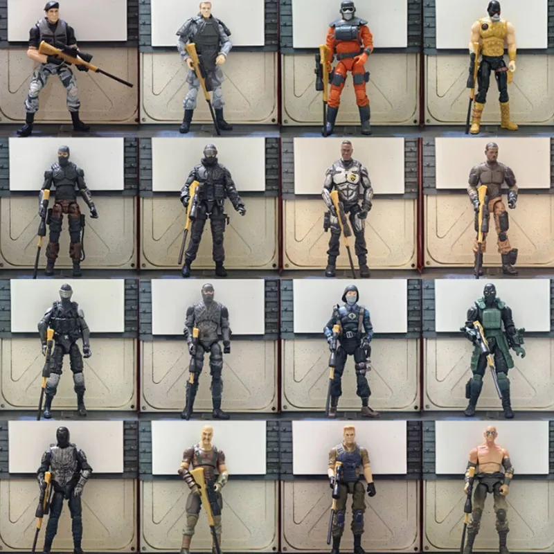 

1:18 Scale Soldier Special Forces 3.75 inch Movable Figure Gift Toys Scene Decoration Classic Collection