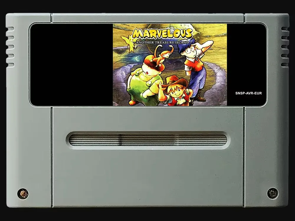 jeux-16-bits--marvelous-un-autre-ile-au-tresor-version-pal-eur-langue-anglaise