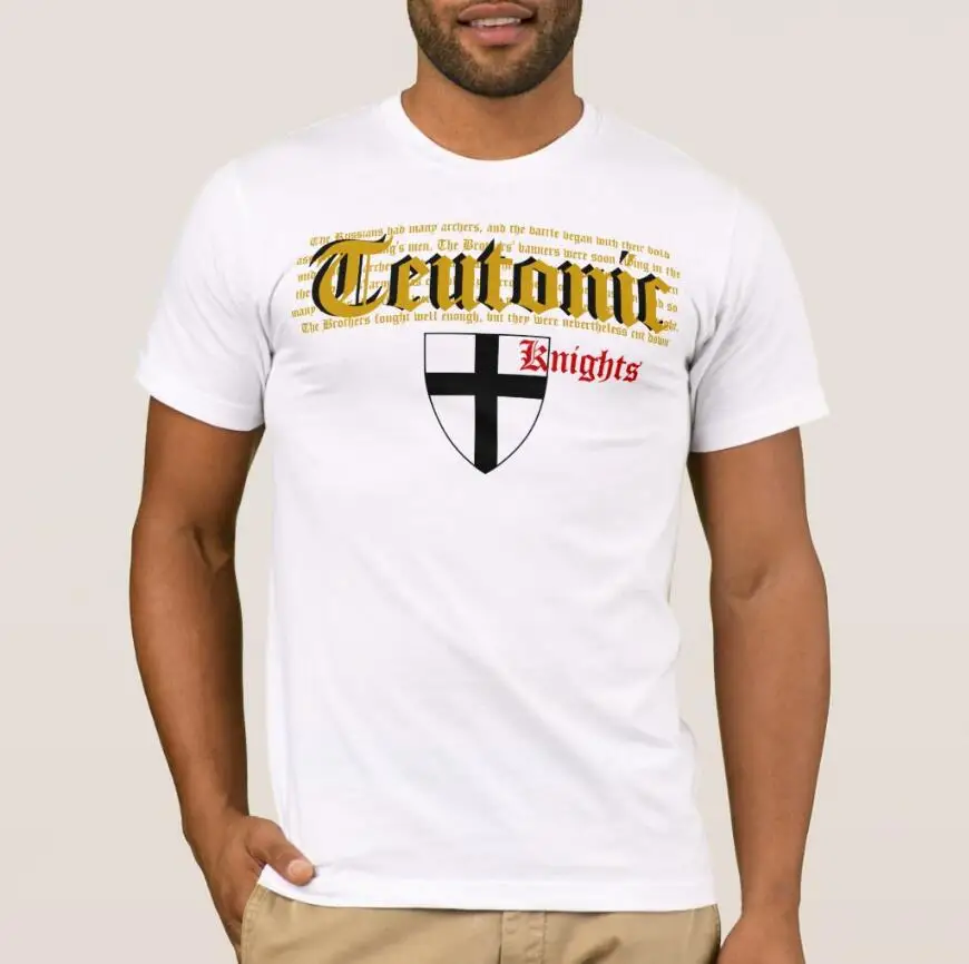 

Teutonic Knights (Battle of The Ice) Men T-Shirt Short Sleeve Casual 100% Cotton O-Neck T Shirt